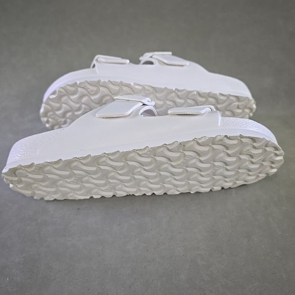 Birkenstock Arizona Essentials EVA Sandals Eggshell EU 41 Womens 10 Mens 8 - Picture 3 of 10